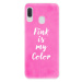 Odolné silikónové puzdro iSaprio - Pink is my color - Samsung Galaxy A20e
