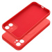 Silicone Mag Cover case compatible s MagSafe pre IPHONE 12 red