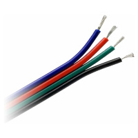Kábel pre LED RGB pásy, 4x0,35mm2, 25m