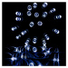 Voltronic 2053 Vianočný svetelný dážď 200 LED studená biela - 5 m