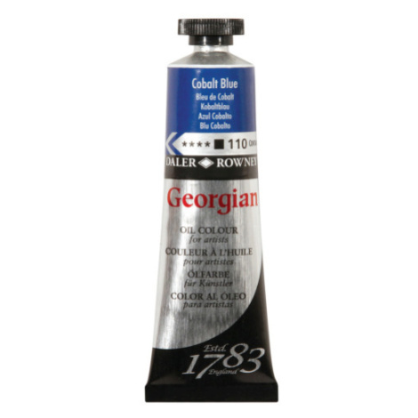 D&R GEORGIAN - Olejová farba French Ultramarine (123) 0,225 L