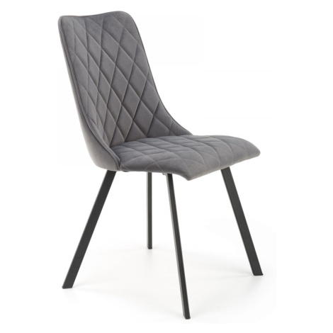 Designová židle K450 šedá Halmar