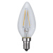 Sviečková LED žiarovka C35 filament E14 1,5W 2700K