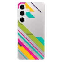 Odolné silikónové puzdro iSaprio - Color Stripes 03 - Samsung Galaxy S24