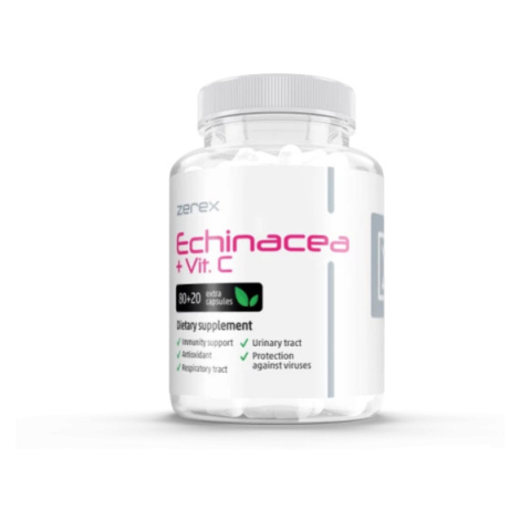 Zerex Echinacea + Vitamín C - ochrana pred vírusmi a baktériami 80 + 20 tabliet