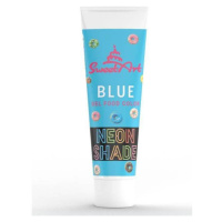 SweetArt gélová farba s neónovým efektom v tube Blue (30 g) - dortis - dortis