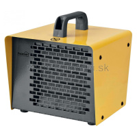 Elektrický prenosný ohrievač s ventilátorom 2000W, žltý (SOMOGYI)