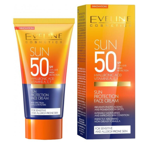 EVELINE SunCare Ochranný krém na tvár SPF50, 50 ml