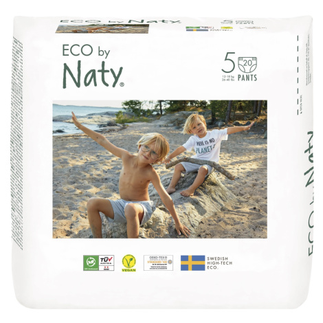 ECO BY NATY Nohavičky plienkové jednorázové 5 Pants 12-18kg 20 ks