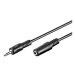 PremiumCord predlžovací Jack 3.5mm M/F 10m