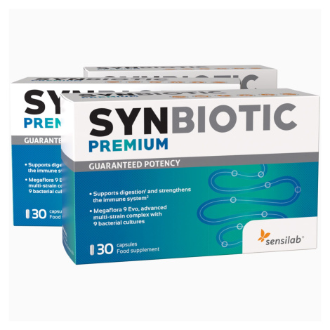 Synbiotic probiotikum 3-balenie - Mliečne bakteriálne kultúry Megaflora 9 Evo - 90x účinnejšie -