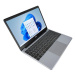 UMAX NTB VisionBook 14WRx Gray - 14, 1" IPS FHD 1920x1080, Celeron N4020 @ 1, 1 GHz, 4GB, 128GB,