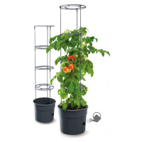 Kvetináč pre prestovanie paradajok a iných popínavých rastlín, Grower antracit 29,5 cm PRIPOM300