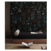 WALLCOLORS Botanic black wallpaper - tapeta POVRCH: Prowall Eco