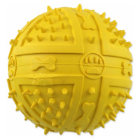 Hračka Dog Fantasy lopta s bodlinami pískacia mix farieb 9cm