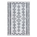 Bielo-čierny bavlnený koberec Oyo home Duo, 120 x 180 cm