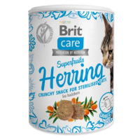 Pochúťka Brit Care Cat Snack Superfruits sleď 100g