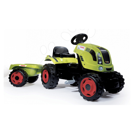 Zelené detské šliapacie traktory