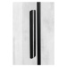 POLYSAN - ALTIS LINE BLACK sprchové dvere 1270-1310, výška 2000, číre sklo AL4012B