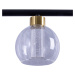 LED závesné svietidlo Brass 5pl výška nastaviteľná