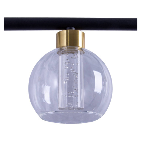 LED závesné svietidlo Brass 5pl výška nastaviteľná Näve