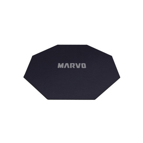 Herné, podložka pod kreslo, Marvo, GM02, 1100 x 1100 x 2 mm, čierna, protišmyková