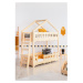 Domčeková poschodová detská posteľ 90x190 cm Zippo B - Adeko