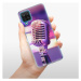 Plastové puzdro iSaprio - Vintage Microphone - Samsung Galaxy A12