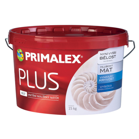 PRIMALEX PLUS - Interiérová farba s vysokou belosťou biela 15 kg