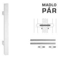 FT - MADLO kód 831 25x25 mm UN 600 mm 25x25 mm 800 mm, biela matná