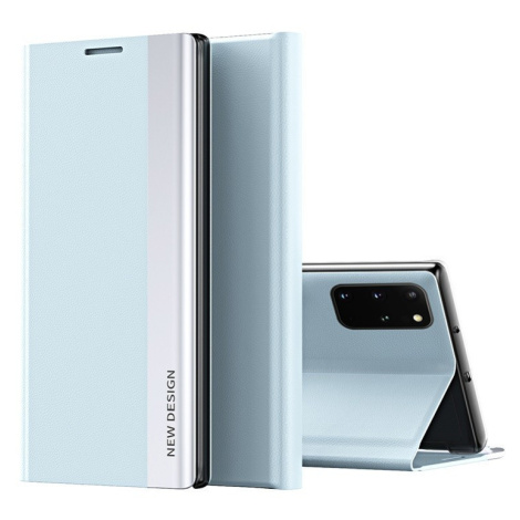 Xiaomi 13 Pro, puzdro s bočným otváraním, stojan, Wooze Silver Line, svetlo modrá