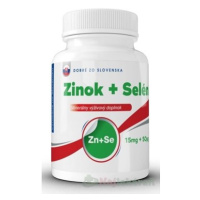 Dobré z SK Zinok 15 mg + Selén 50 μg tbl 100+20 zadarmo (120 ks)