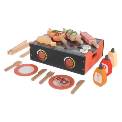 Drevený BBQ gril set Zopa