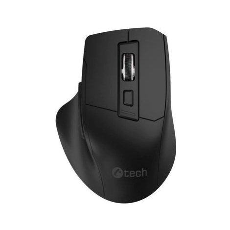 Bezdrôtová myš C-TECH Ergo WLM-05, USB nano receiver, čierna