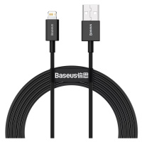 Kábel Baseus Superior Series Cable USB to iP 2.4A 2m (black)