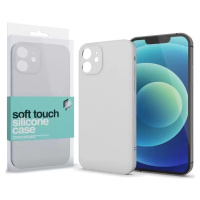 Apple iPhone X / XS, Silikónové puzdro, Xprotector Soft Touch Slim, sivobiele