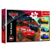 Puzzle Disney Cars 3/McQueen s priateľmi 33x22cm 60 dielikov v krabici 21x14x4cm