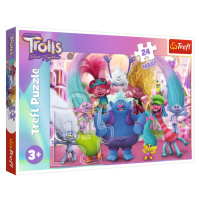 Trefl Puzzle 24 Maxi - Vo svete Trollov / Universal Trolls 3 (2023)