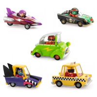 Balíček Crazy Motors - Taxi Joe & Shark N'Go & Pirate Wheels & Miss Burgundy & Green Flash