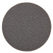 Kusový koberec Porto hnědý kruh - 80x80 (průměr) kruh cm Vopi koberce
