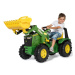 Rollytoys Šliapací traktor X-Trac John Deere Premium s predným nakladačom