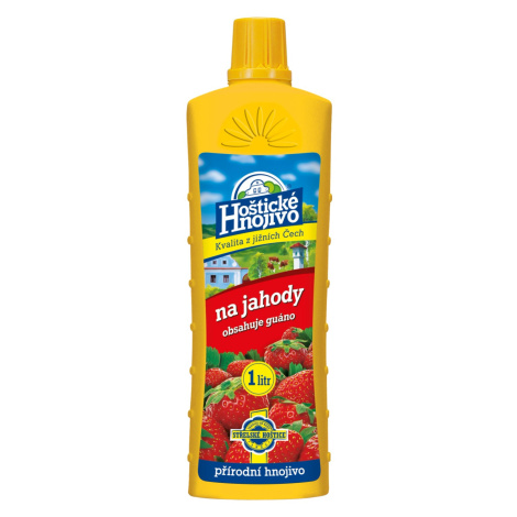 Hoštické hnojivo na jahody s guánom 1 l