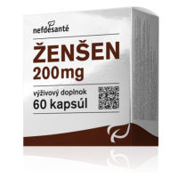 nefdesanté Ženšeň 200 mg 60 cps