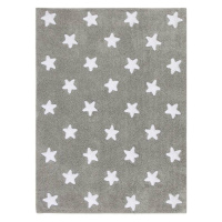 LORENA CANALS Stars Grey-White - koberec