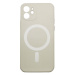 Apple iPhone 15, Silikónové puzdro s magnetickým krúžkom, kompatibilné s nabíjačkou MagSafe, Woo