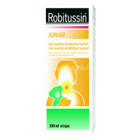 ROBITUSSIN Junior sirup na suchý dráždivý kašeľ u detí 100 ml