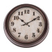 Nástenné hodiny Rustik, pr. 30,5 cm, plast
