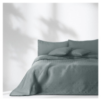 Sivá prikrývka na posteľ AmeliaHome Meadore, 220 x 240 cm