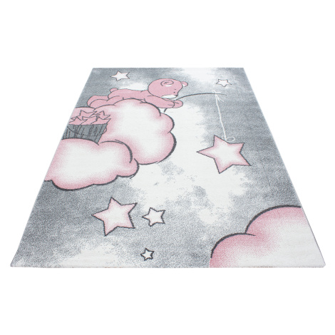 Kusový koberec Kids 580 pink Rozmery koberca: 80x150 Ayyildiz