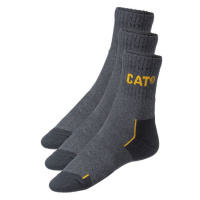 Caterpillar Pánske pracovné ponožky z biobavlny (43/46, antracitová)